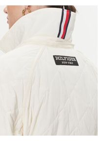 TOMMY HILFIGER - Tommy Hilfiger Kurtka przejściowa WW0WW40469 Écru Relaxed Fit. Kolor: beżowy. Materiał: syntetyk #9