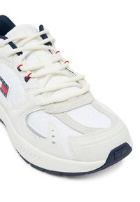 Tommy Jeans Sneakersy Tjm Runner EM0EM01581 Écru. Materiał: skóra #4