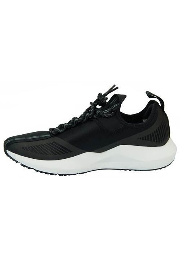 Buty do biegania męskie Reebok Sole Fury TS. Zapięcie: sznurówki. Kolor: wielokolorowy, czarny. Materiał: materiał, syntetyk, tkanina. Szerokość cholewki: normalna