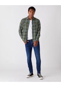 Wrangler - MĘSKIE SPODNIE JEANSOWE WRANGLER BRYSON BLUE BOUNCE W14XTX259 112126750