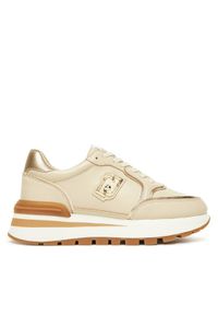 Liu Jo Sneakersy Amazing 25 BF5049 PX026 Beżowy. Kolor: beżowy. Materiał: skóra