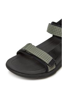 Rieker Sandały 20805-54 Czarny. Kolor: czarny. Materiał: materiał #2