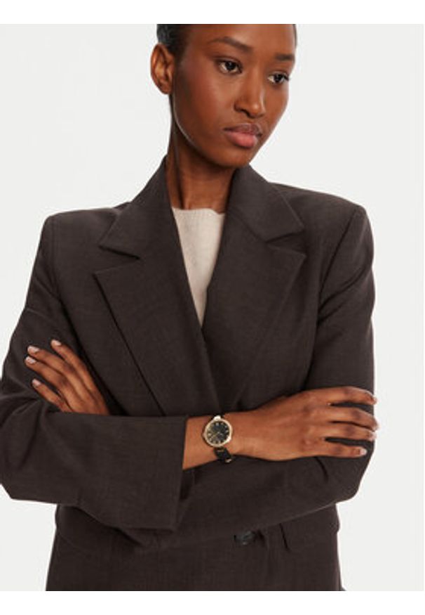 Timex Zegarek City TW2V45100 Czarny. Kolor: czarny