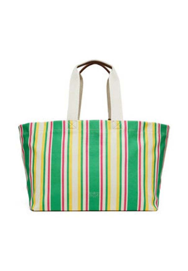 Pinko - PINKO Torebka Shopping Bag Extra PE 25 PLTT 104754 A2G5 Zielony. Kolor: zielony