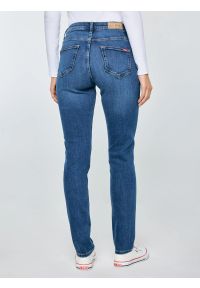 Big-Star - Jeansy damskie z wysokim stanem niebieskie Katrina High Waist 470. Stan: podwyższony. Kolor: niebieski #4