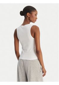 Juicy Couture Top Thin Strap JCWLV126308 Biały Slim Fit. Kolor: biały. Materiał: bawełna #5