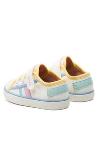 Geox Sneakersy B Gisli Girl B451MA 00010 C1372 Biały. Kolor: biały