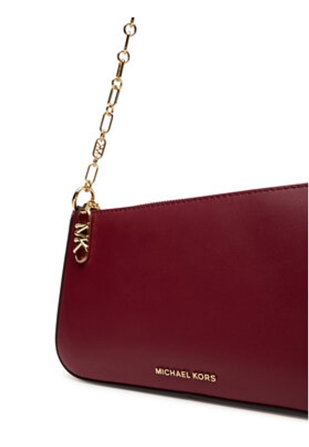 MICHAEL Michael Kors Torebka 32H3G8EW6L Bordowy. Kolor: czerwony. Materiał: skórzane