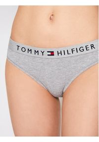 TOMMY HILFIGER - Tommy Hilfiger Figi klasyczne Bikini UW0UW01566 Szary. Kolor: szary. Materiał: bawełna