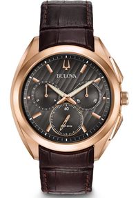 Zegarek męski Bulova 97A124 brązowy. Kolor: brązowy #1