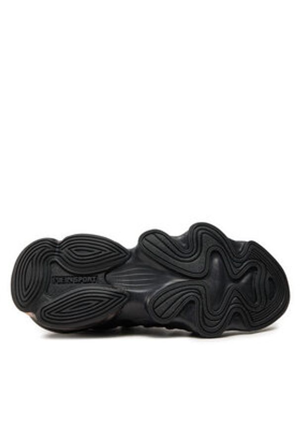 Plein Sport Sneakersy SADS USC0518 STE003N Czarny. Kolor: czarny. Materiał: materiał