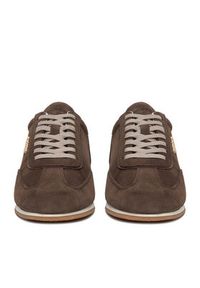 Gino Rossi - GINO ROSSI Sneakersy EO-ALFREDO-01 126AM Brązowy. Kolor: brązowy. Materiał: zamsz, skóra #8