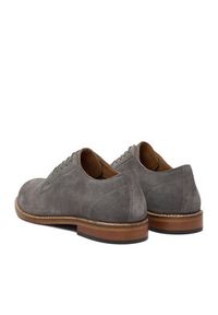 Gino Rossi - GINO ROSSI Półbuty CEO-CALIBER-01 MI08 Szary. Kolor: szary. Materiał: zamsz, skóra #9