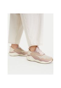 Sneakersy Clarks. Kolor: beżowy #1