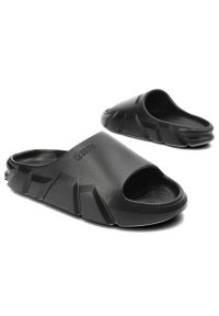 Big-Star - Czarne Klapki Big Star Wodoodporne Buty Damskie. Okazja: na plażę. Kolor: czarny. Wzór: geometria #5