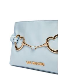 Love Moschino - LOVE MOSCHINO Torebka JC4034PP1MLB0712 Błękitny. Kolor: niebieski. Materiał: skórzane #2