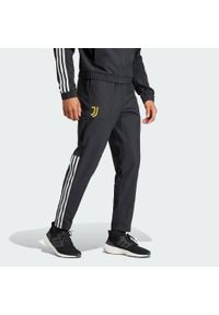 Adidas - Spodnie Juventus Tiro 23 Presentation. Kolor: czarny. Materiał: materiał, dresówka