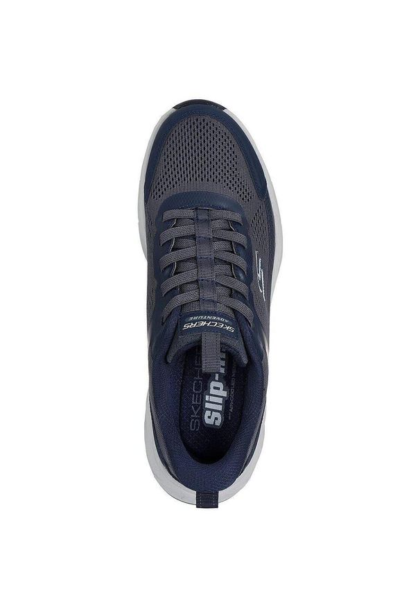 skechers - Adidasy Skechers Hillcrest 2.0, Mężczyźni. Kolor: niebieski. Materiał: materiał