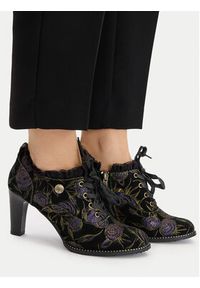 Laura Vita Półbuty Alcbaneo 14 Czarny. Kolor: czarny. Materiał: nubuk, skóra #4
