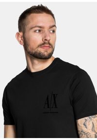 Koszulka męska Armani Exchange (8NZTPS ZJH4Z 1200). Kolor: czarny