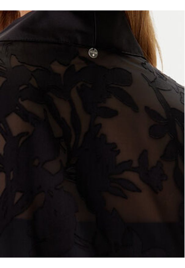 Guess Szlafrok O5BX11 W4700 Czarny. Kolor: czarny. Materiał: syntetyk
