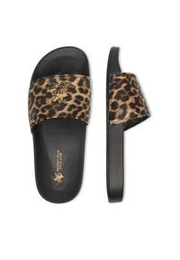 Beverly Hills Polo Club Klapki CEOWB-864084 Brązowy. Kolor: brązowy. Materiał: materiał #9