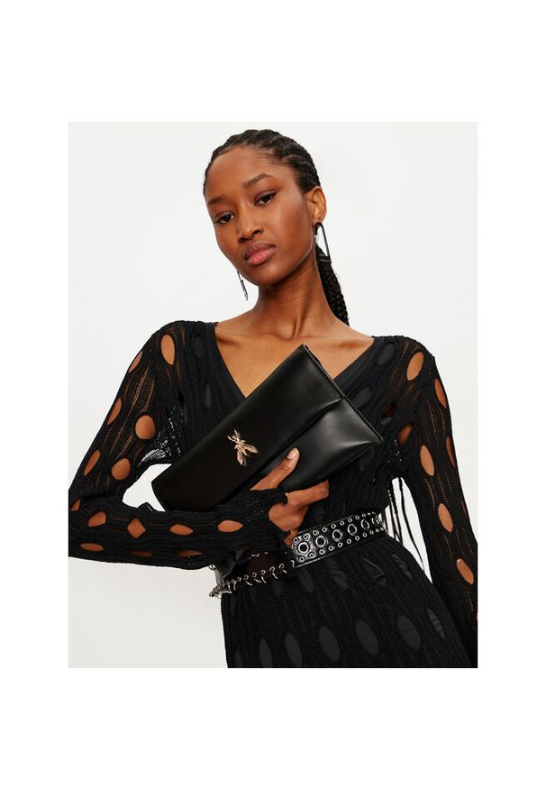 Torebka Patrizia Pepe. Kolor: czarny