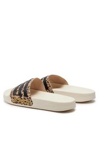 Adidas - adidas Klapki adilette Shower Slides IG3682 Brązowy. Kolor: brązowy. Materiał: syntetyk #3