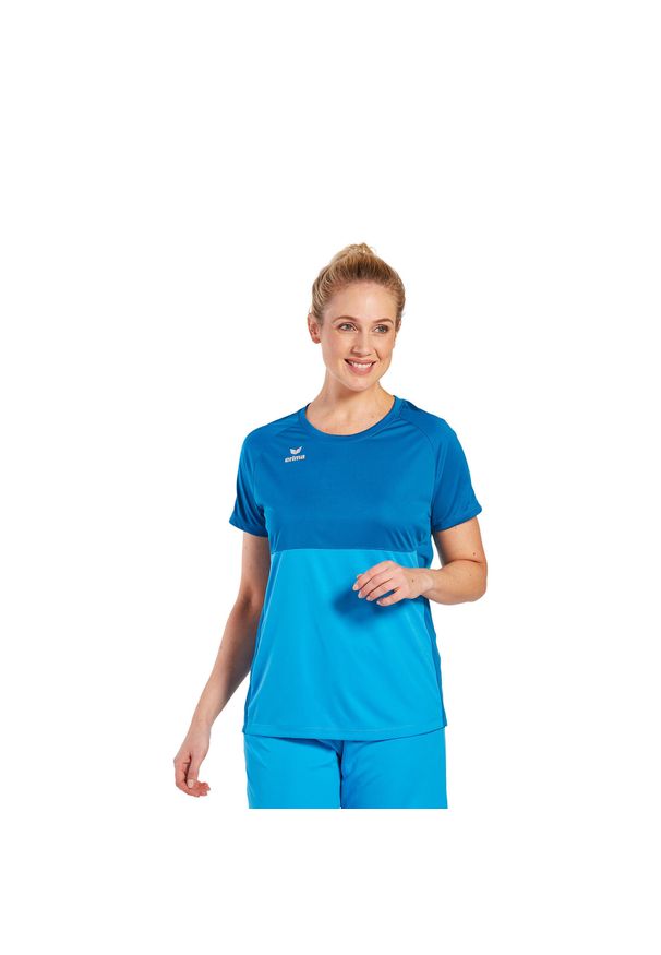 ERIMA - Damska koszulka Erima Six Wings. Kolor: fioletowy, wielokolorowy, zielony. Materiał: tkanina. Sport: piłka nożna