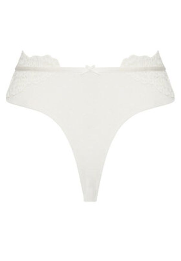 Hunkemöller Stringi 302384 Écru. Materiał: syntetyk