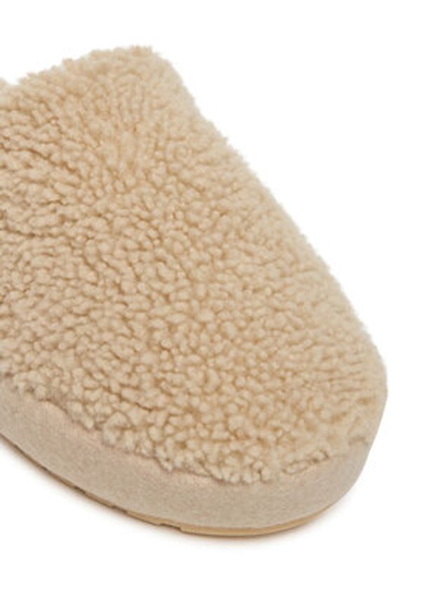 EMU Australia Kapcie Starley W13205 Écru. Materiał: skóra