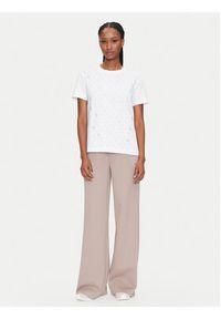 Guess T-Shirt V5GI16 I3Z14 Biały Regular Fit. Kolor: biały. Materiał: bawełna