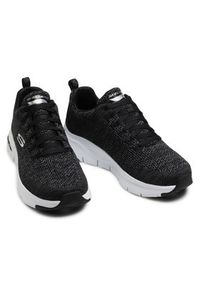 skechers - Skechers Sneakersy Paradyme 232041/BKW Czarny. Kolor: czarny. Materiał: materiał #7