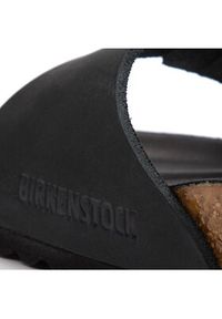 Birkenstock Klapki Madrid Big Buckle 1006523 Czarny. Kolor: czarny. Materiał: nubuk, skóra #7