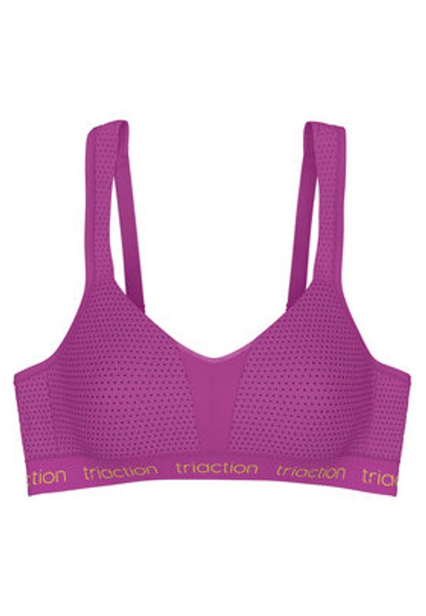 Triumph Biustonosz sportowy Triaction Energy Lite 10201677 Fioletowy. Kolor: fioletowy. Materiał: syntetyk