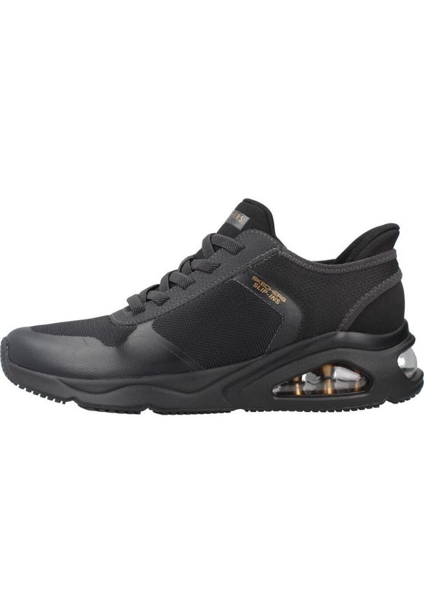 skechers - Buty SKECHERS TRES AIR UNO Czarny. Kolor: czarny. Materiał: syntetyk, tkanina