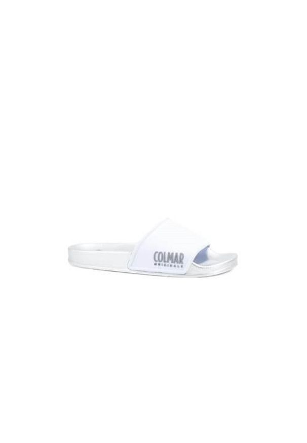 Klapki damskie Colmar Slipper Plain. Kolor: biały. Materiał: syntetyk, materiał