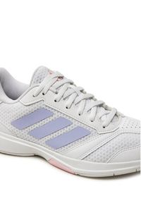 Adidas - adidas Buty halowe Ligra 8 IH8120 Biały. Kolor: biały. Materiał: materiał