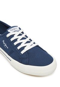 Pepe Jeans Tenisówki Brady Basic W PLS31287 Niebieski. Kolor: niebieski. Materiał: materiał #4