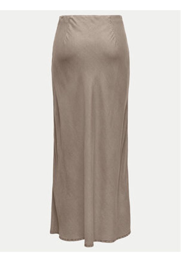 only - ONLY Spódnica maxi Chigo 15338282 Beżowy Regular Fit. Kolor: beżowy. Materiał: wiskoza