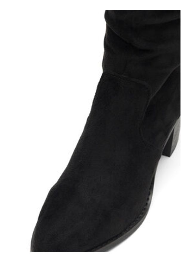 Jenny Fairy Kozaki WS14438-02 Czarny. Kolor: czarny. Materiał: materiał