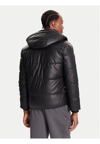 Guess Kurtka zimowa M5BL2F W1050 Czarny Regular Fit. Kolor: czarny. Materiał: skóra. Sezon: zima #5