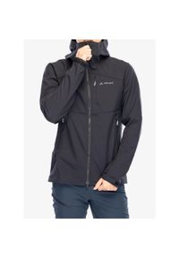 Kurtka softshell męska Vaude Roccia Softshell Jacket II. Kolor: czarny. Materiał: softshell