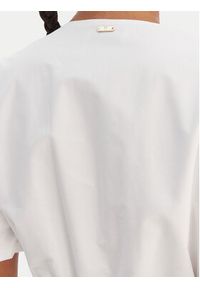 Fracomina Sukienka koktajlowa FY26SD1037W40001 Biały Regular Fit. Kolor: biały. Materiał: bawełna. Styl: wizytowy #5