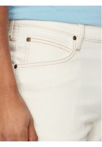 Lee Szorty jeansowe 5 Pocket 112349236 Écru Regular Fit. Materiał: bawełna #3