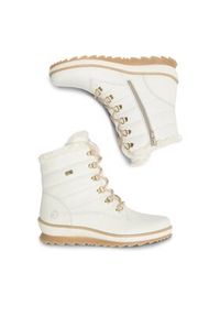 Remonte Botki R8480-80 Biały. Kolor: biały. Materiał: skóra #8