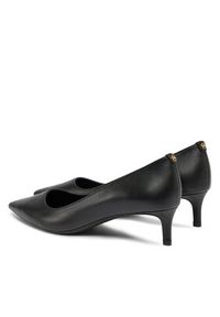 MICHAEL Michael Kors Szpilki Alina Flex Kitten Pump 40R3ALMP1L Czarny. Kolor: czarny. Materiał: skóra. Obcas: na szpilce