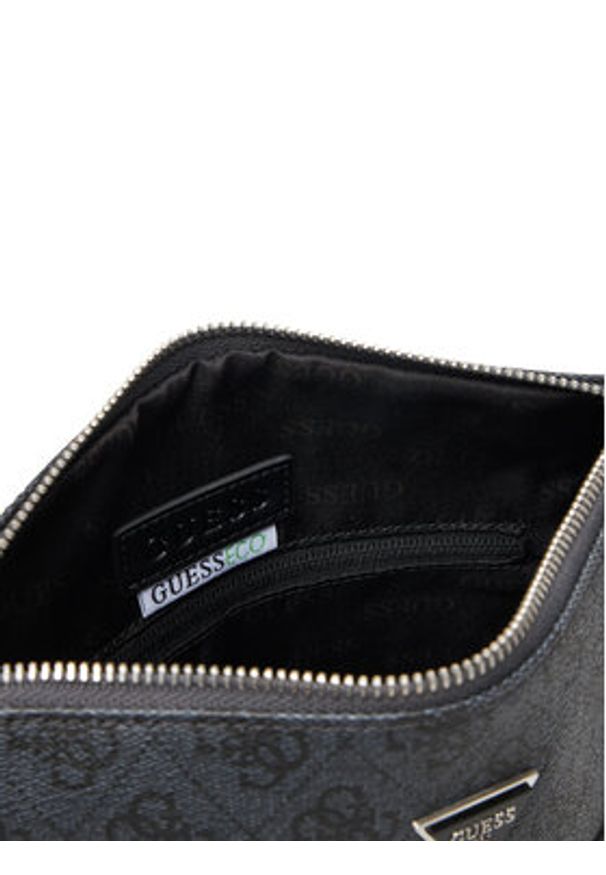 Guess Saszetka HMMILO P5417 Szary. Kolor: szary. Materiał: skóra