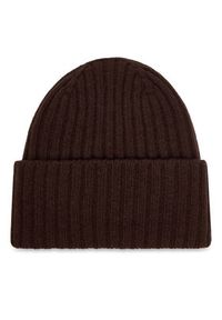 Weekend Max Mara Czapka Ritmo 2525576035 Brązowy. Kolor: brązowy. Materiał: wełna, materiał #4