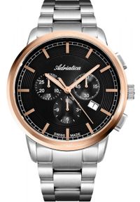 Zegarek męski Adriatica A8307.R114CH srebrny. Kolor: srebrny #1